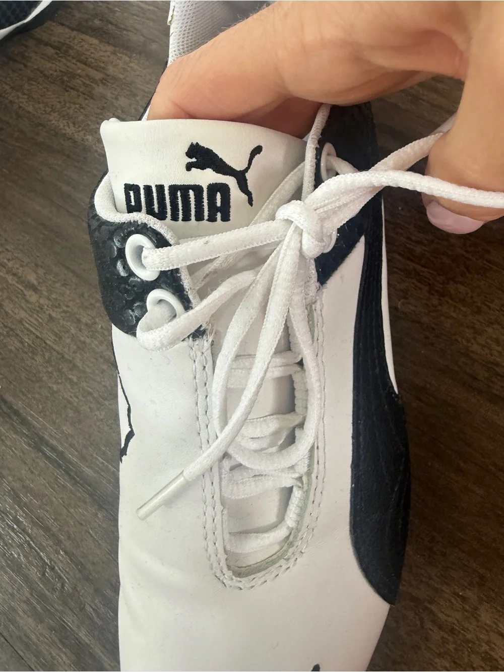 Puma Speedcat White & Black Leather Driving Shoes EU 37 - Picture 7 of 7
